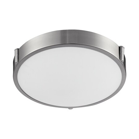 Kuzco Lighting Single Led Round Flush Mount Ceiling Fixture With White Opal Glass 501102-LED